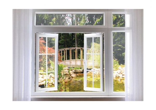 Cửa sổ mở quay 2 cánh