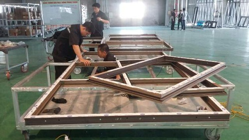 KOREA WINDOW sản xuất cửa nhựa lõi thép LG Hausys chính hãng