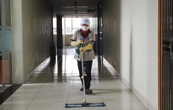 Công trình K&L Vina thi công chủ động phòng chống dịch vius covid-19